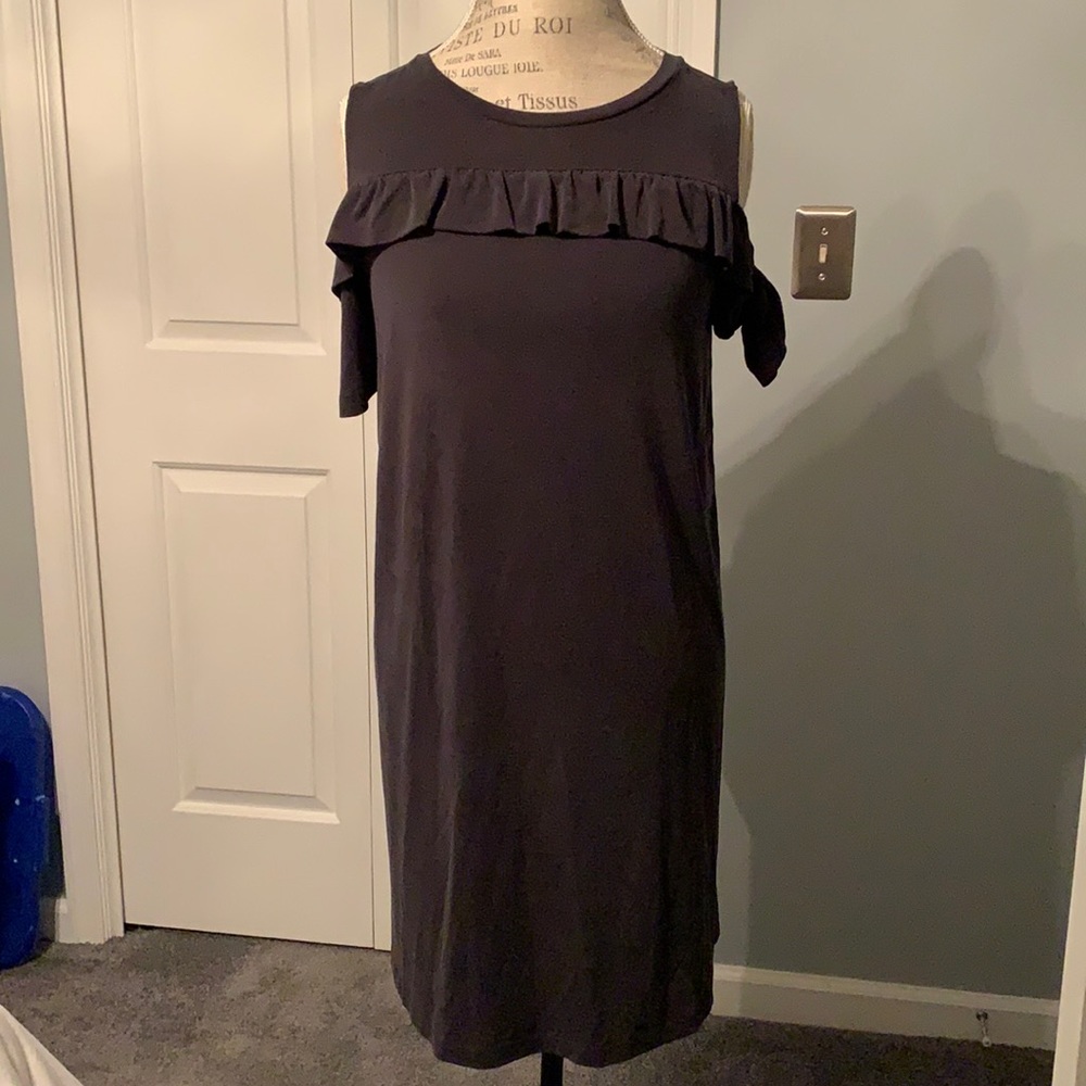 Loft cold shoulder dress